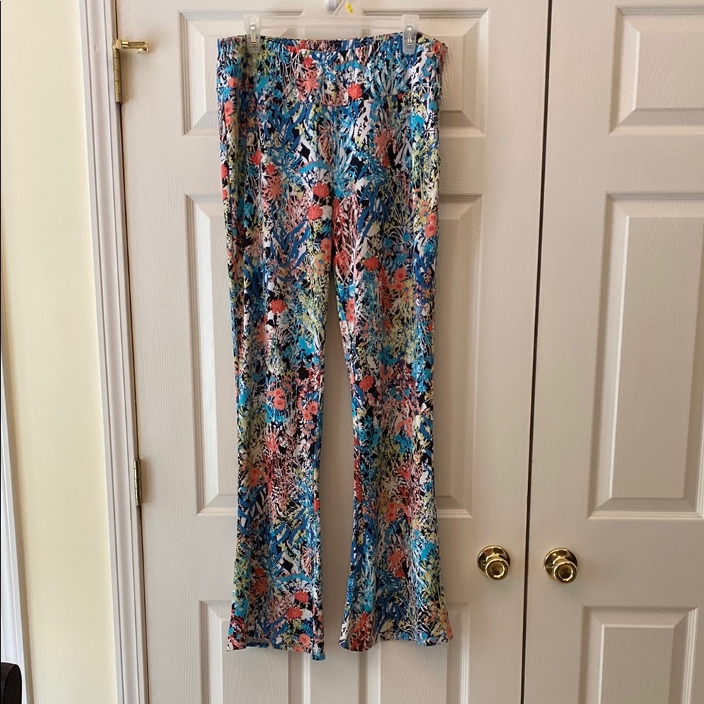 Sunny Leigh Multicolor Floral Pants